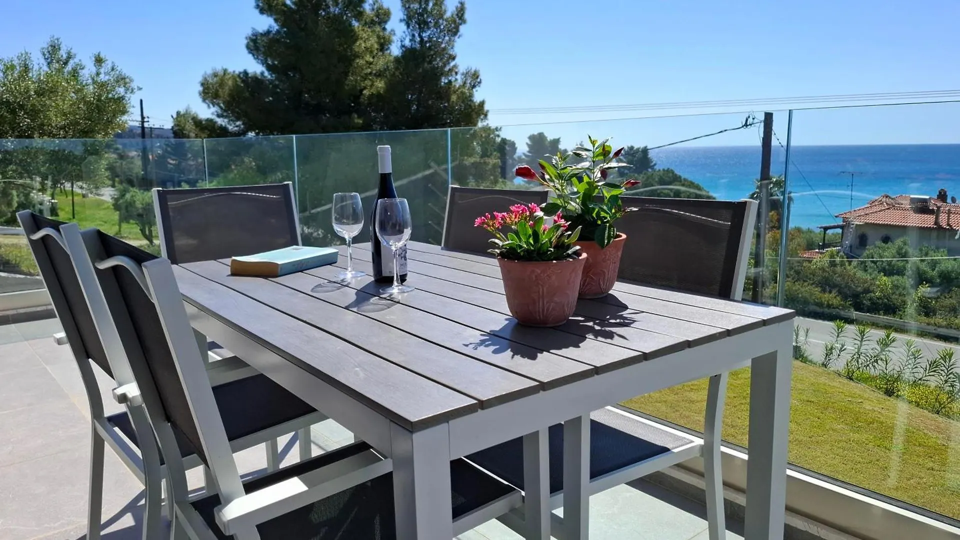 Marine Sea View Mola Kaliva Halkidiki Villa Vakantiehuis Mola Kalyva